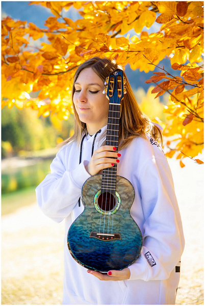 FLIGHT A10 FM Faded Blue - Укулеле тенор