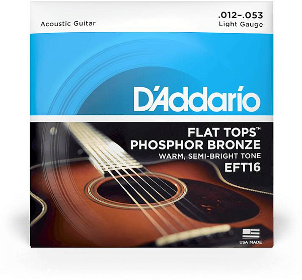 D'ADDARIO EFT 16 - Струны для акустической гитары