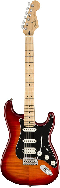 FENDER PLAYER STRT HSS PLSTP MN ACB Электрогитара, цвет вишневый санберст