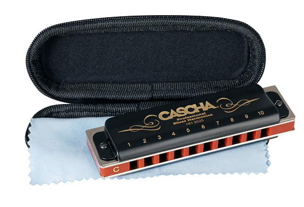 HH-2025 Professional Blues C Губная гармошка, Cascha