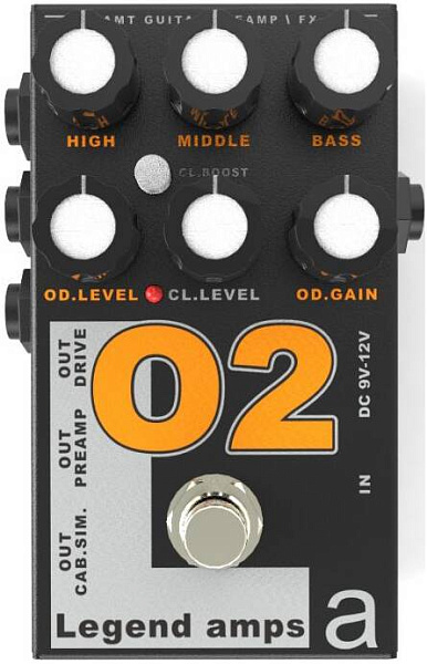 AMT ELECTRONICS O-2 - Гитарный предусилитель