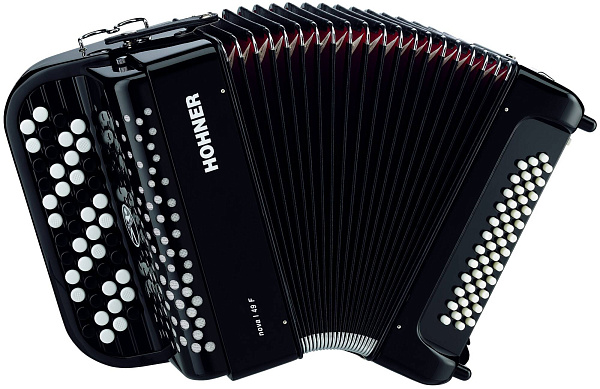 HOHNER Nova I 49 F black (B-Stepped) - Баян