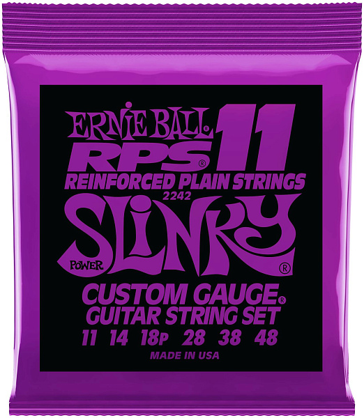 ERNIE BALL 2242 RPS Nickel Wound Slinky Power 11-48 - Струны для электрогитары