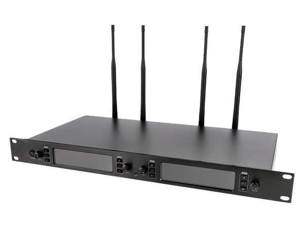Микрофонная радиосистема Axelvox [DWS7000HT (FC Bundle)] UHF 710-726 MHz, 4 x 16 каналов,LCD дисплей, 4х ИК порт, 4 ручных микрофона, 4 силиконовых кольца