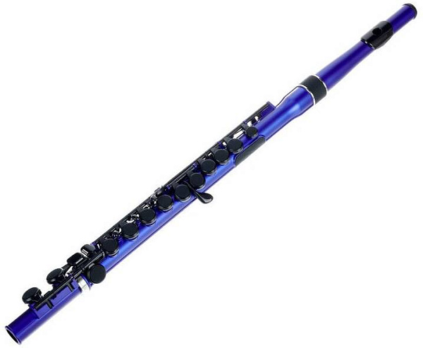NUVO Student Flute - Blue/Black флейта, студенческая модель, материал -...