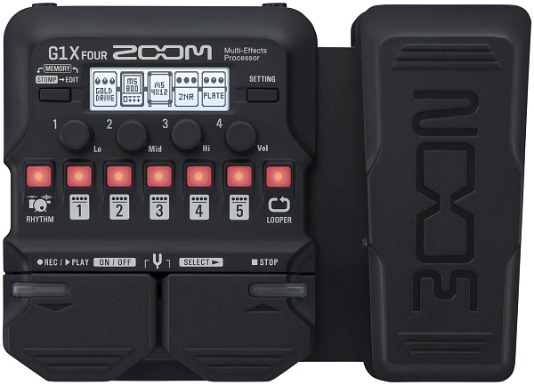 ZOOM G1X FOUR - Процессор эффектов для электрогитары