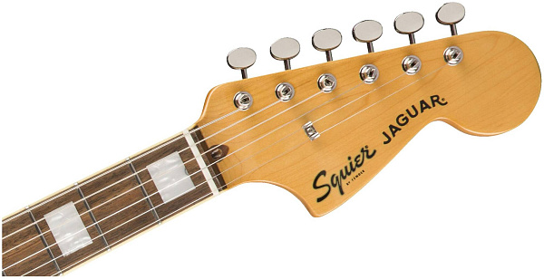 FENDER SQUIER SQ CV 70s JAGUAR LRL 3TS электрогитара, цвет санберст