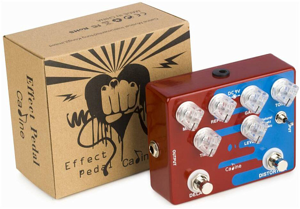 CALINE CP-68 - Педаль эффектов Distortion Delay