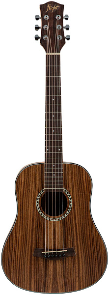 FLIGHT TR-1000 TEAK - Гитара акустическая уменьшенная