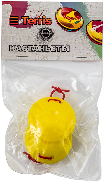 TERRIS CNT-MPC-YW - Кастаньеты пластиковые