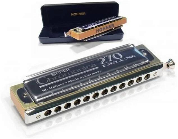 HOHNER Super Chromonica 270 Delux C - Губная гармоника хроматическая