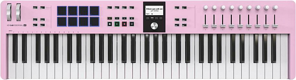 ARTURIA KeyLab Essential 61 mk3 Rose Quartz Rose Quartz - MIDI-клавиатура