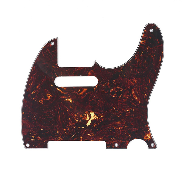 MX1410DT Пикгард для гитары Fender Telecaster, 4 слоя, черепаховый панцирь, Musiclily