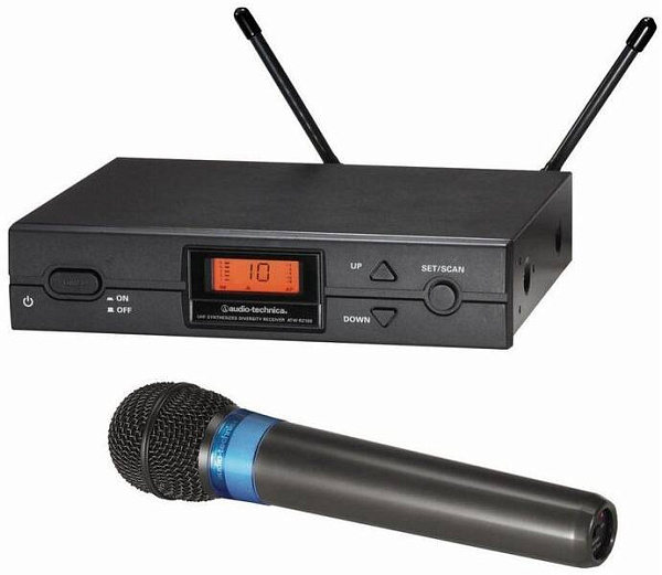 AUDIO-TECHNICA ATW2120a - Ручная радиосистема, 10 каналов UHF с ручным...