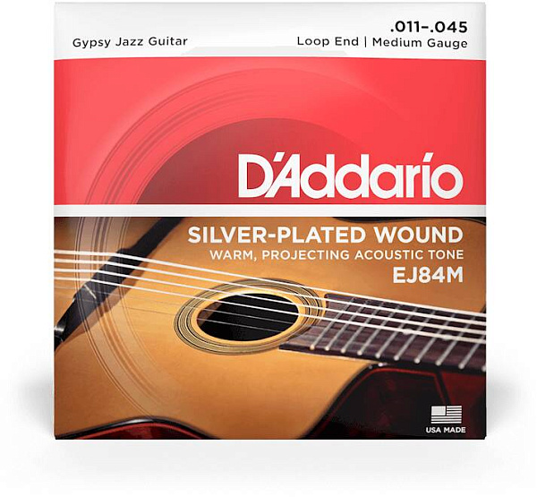 D'ADDARIO EJ84 M - Струны для акустической гитары типа Selmer