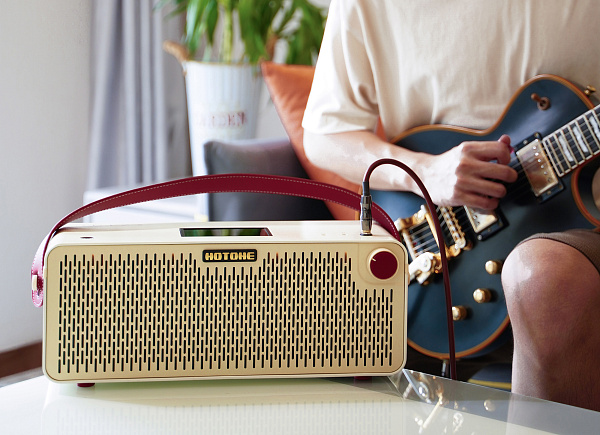 Моделирующий усилитель Hotone [Pulze (Luna)] с Bluetooth, цвет белый