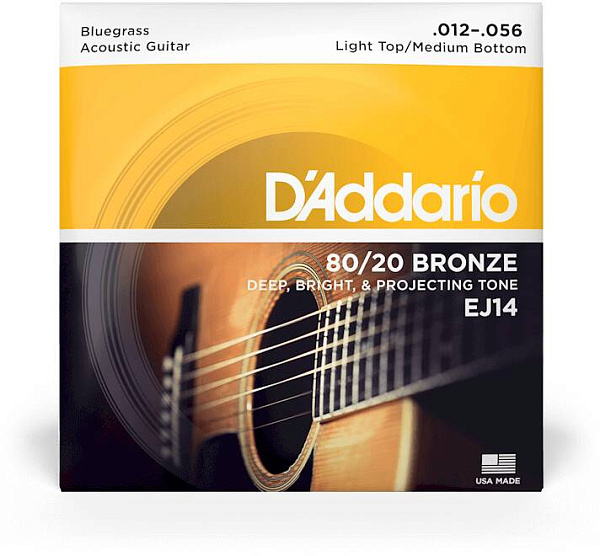 D'ADDARIO EJ14 - Струны для акустической гитары