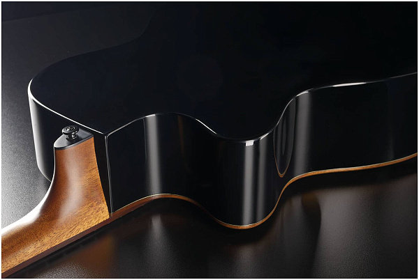 LAG T118ABCE BLK - Гитара электроакустическая шестиструнная