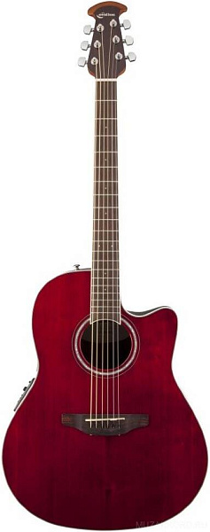 OVATION CS24-RR Celebrity Standard Mid Cutaway Ruby Red электроакустическая...