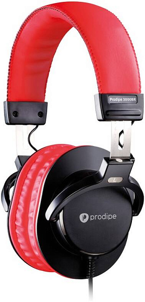 PRODIPE 3000BR Наушники, закрытые, черный/красный, Prodipe