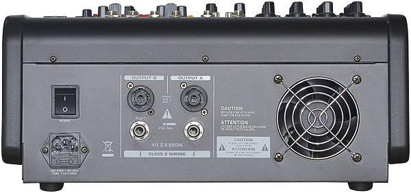 SVS AUDIOTECHNIK PM-8A Активный аналоговый микшерный пульт, 8 каналов,...