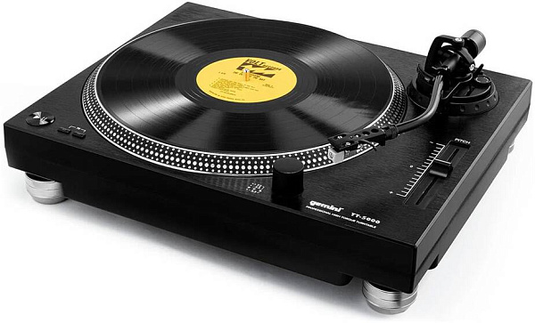 GEMINI TT-5000 - виниловый проигрыватель, прямой привод, питч +/- 10%,...