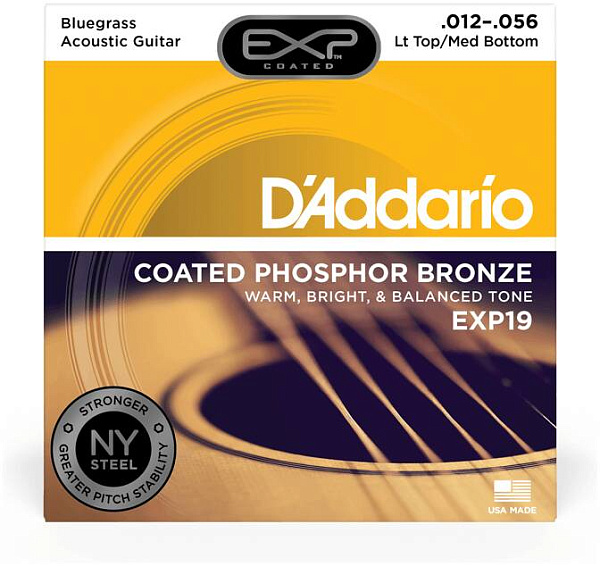 D'ADDARIO EXP19 - Струны для акустической гитары