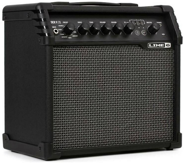 LINE 6 SPIDER V 20 MKII моделирующий гитарный комбоусилитель, 20 Вт