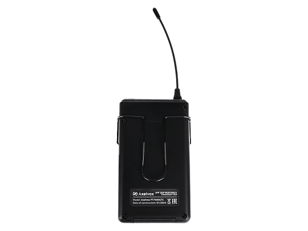 Микрофонная радиосистема Axelvox [DWS7000HT (LT Bundle)] UHF 710-726 MHz, 2 x 32 канала, LCD дисплей, 2х ИК порт, 2x поясных передатчика, 2x головной микрофон, 2x петличный микрофон