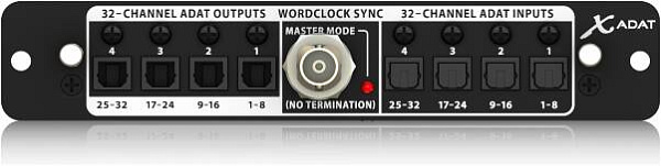 BEHRINGER X-ADAT - Карта расширения