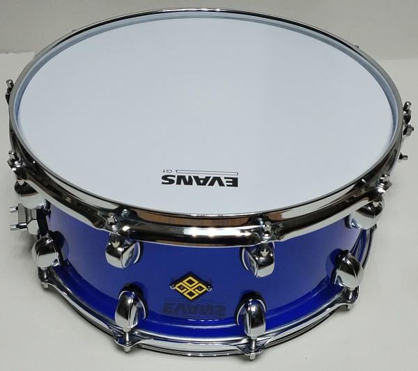 MBAsp-m-1465-10 Малый барабан 14х6,5" из акрила, синий, Мастерская Бехтеревых