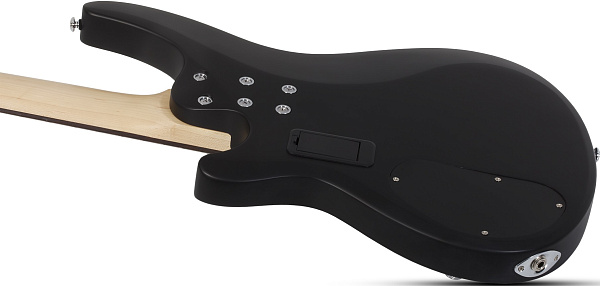 Бас-гитара SCHECTER [C-4 DELUXE SBK]  4-струнная, корпус: липа, гриф: клен, накладка: палисандр, 24 лада, цвет: Satin Black (SBK)