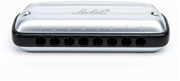 EASTTOP LUCKY 8 BLACK COMB - Губная гармоника диатоническая