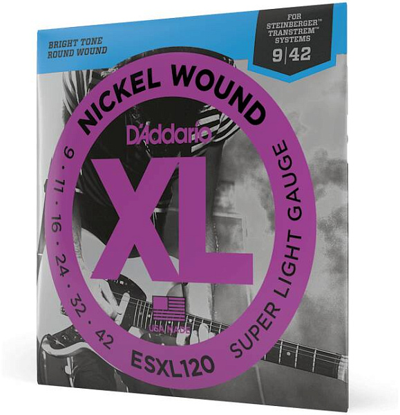 D'ADDARIO ESXL120 - Струны для электрогитары headless