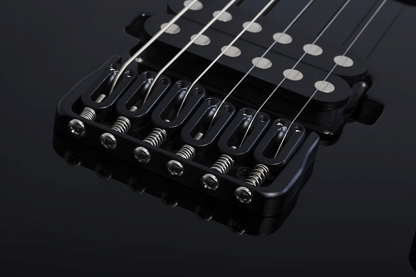 Электрогитара SCHECTER [REAPER-6 CUSTOM G.BLK] электрогитара 6-струнная, корпус: красное дерево, гриф: венге, накладка: черное дерево, 24 лада, цвет: Gloss Black