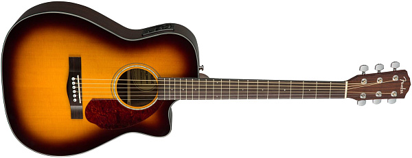 FENDER CC-140SCE Sunburst + Кейс - Гитара электроакустическая