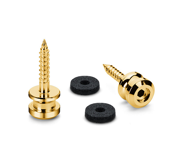 24030500 S-Lock M Крепление ремня, золото, 2 шт, Schaller