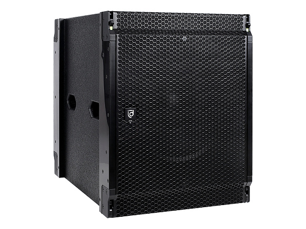 Сабвуфер Intrend [ILS-PAC-S18A-FC] линейного массива Pacific, активный, аналог + DANTE, 18", 30-200 Гц, SPL 135 дБ, 1200 Вт AES, 8 Ом. Цвет чёрный, корпус дерево. Поставляется во флайткейсе.