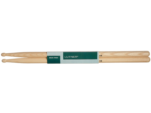 5B Барабанные палочки, орех, деревянный наконечник, Lutner