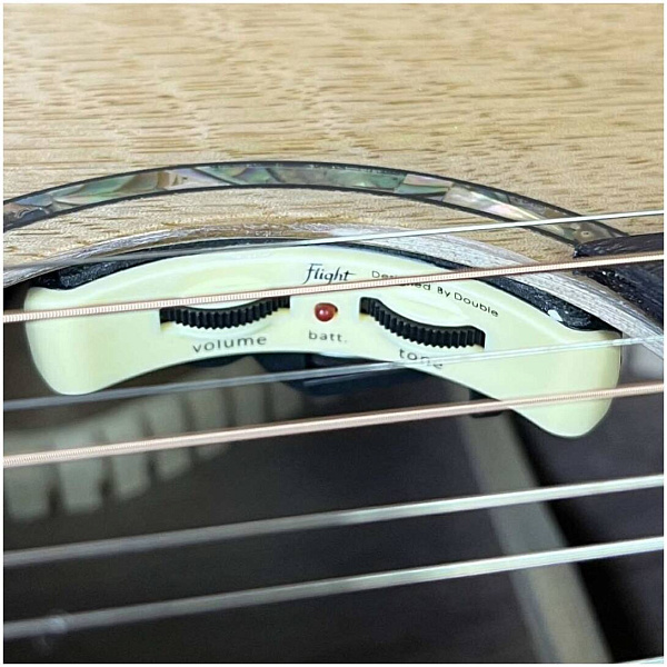 FLIGHT MAIA Baritone 8 EQ-A - Укулеле 8-ми струнный баритон