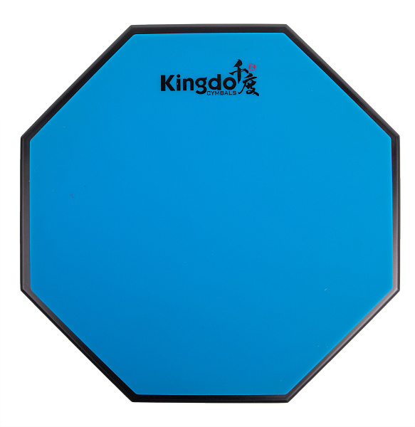 Пэд для занятий 12" [DRUM PAD SILICAGEL BLUE] KINGDO [DRUM PAD SILICAGEL BLUE]