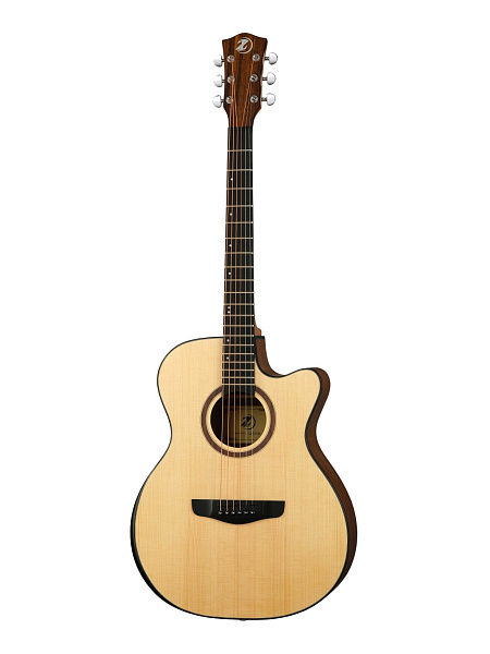 LS-570-40-N Акустическая гитара, с вырезом, цвет натуральный, IZ