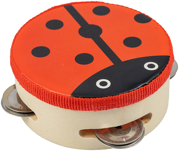 BEE DF601A Ladybug - Тамбурин с мембраной
