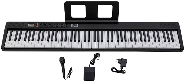 DAVINCI DPP-305 BK - Синтезатор с подсветкой клавиш