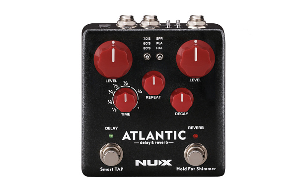 NDR-5 Atlantic Delay & Reverb Педаль эффектов, Nux