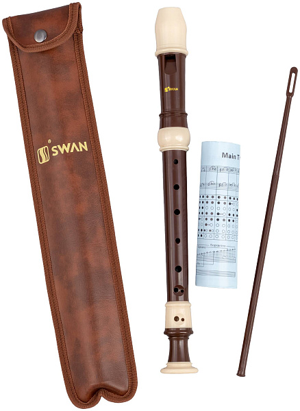 SWAN SW8A-24B - Блокфлейта сопрано барочная система