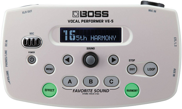 BOSS VE-5-WH - Вокальный процессор