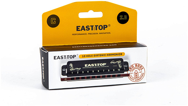 EASTTOP T008K 2.0 G Nm - Губная гармоника диатоническая