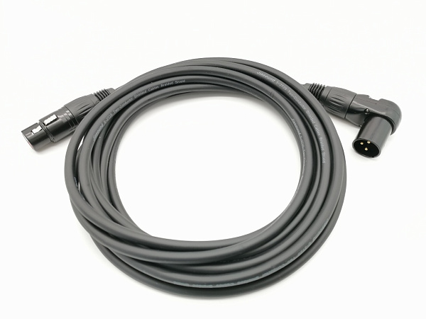 E62-XLR-MR-F-0700-0 Кабель микрофонный XLR-M-F, прямой/угловой, 7м, ZZcable