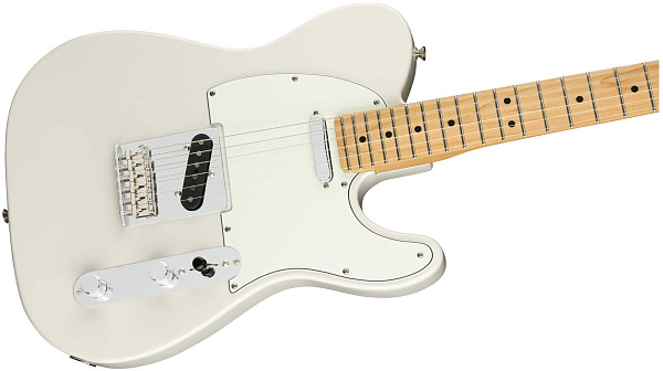 FENDER PLAYER TELE MN PWT Электрогитара, цвет белый